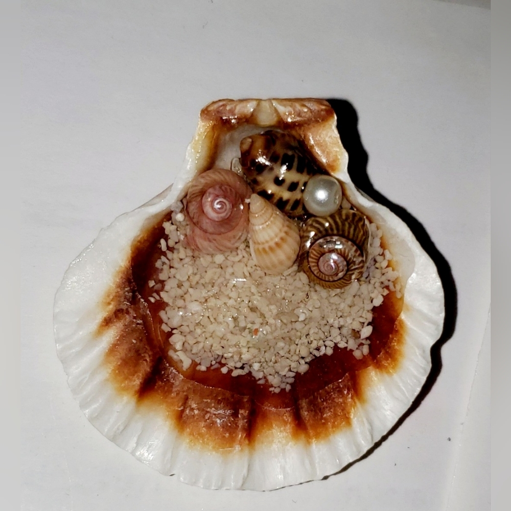 Handmade shell knick knack/decor